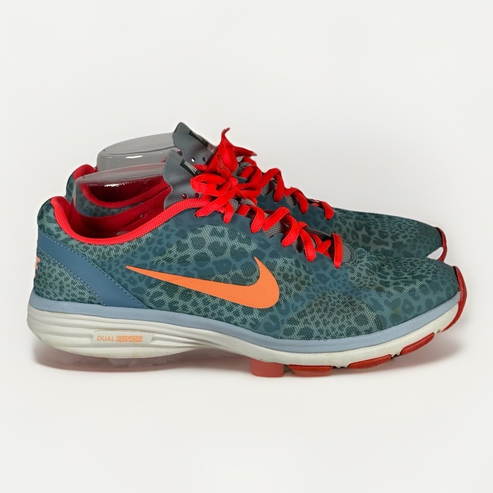Nike Duel Fusion TR579812-403 Blue Coral Running Shoes Women's Size 8.5‎ W0211